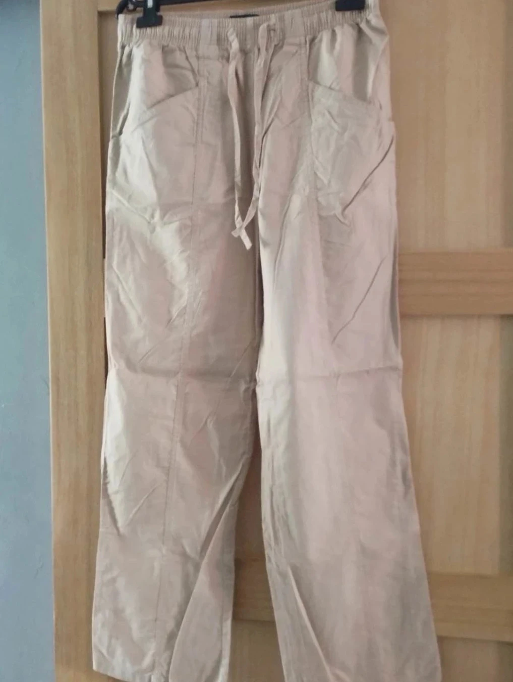 Pantalón suave beige unisex, la redoute creación T40, nuevo – photo 3